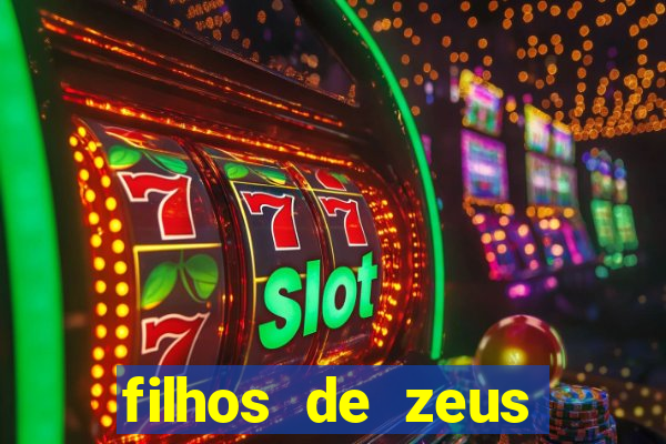 filhos de zeus mitologia grega